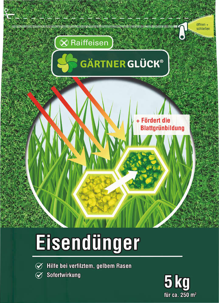 GÄRTNERGLÜCK Eisendünger